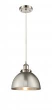 Innovations Lighting 916-1P-SN-MFD-10-SN-LED - Derby - 1 Light - 10 inch - Brushed Satin Nickel - Cord hung - Mini Pendant