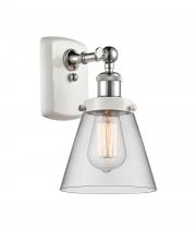 Innovations Lighting 916-1W-WPC-G62-LED - Cone - 1 Light - 6 inch - White Polished Chrome - Sconce