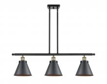 Innovations Lighting 916-3I-BAB-M13-BK-LED - Appalachian - 3 Light - 36 inch - Black Antique Brass - Stem Hung - Island Light