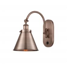 Innovations Lighting 918-1W-AC-M13-AC-LED - Appalachian - 1 Light - 8 inch - Antique Copper - Adjustable Swing Arm