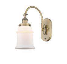 Innovations Lighting 918-1W-BB-G181-LED - Canton - 1 Light - 7 inch - Brushed Brass - Adjustable Swing Arm
