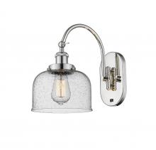 Innovations Lighting 918-1W-PN-G74-LED - Bell - 1 Light - 8 inch - Polished Nickel - Adjustable Swing Arm