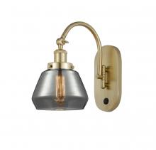 Innovations Lighting 918-1W-SG-G173-LED - Fulton - 1 Light - 7 inch - Satin Gold - Adjustable Swing Arm