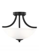 Generation Lighting 7716502EN3-112 - Geary Small Two Light Semi-Flush Convertible Pendant