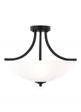Generation Lighting 7716503EN3-112 - Geary Medium Three Light Semi-Flush Convertible Pendant