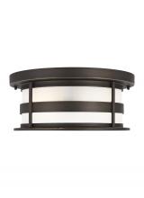 Generation Lighting 7890902EN3-71 - Wilburn Two Light Outdoor Flush Mount