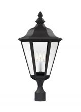 Generation Lighting 8231EN-12 - Brentwood Three Light Outdoor Post Lantern