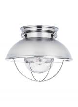 Generation Lighting 8869EN3-98 - Sebring One Light Outdoor Ceiling Flush Mount