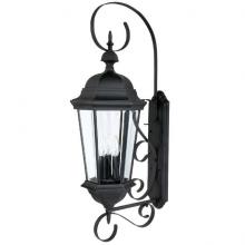 Capital 9723BK - 3 Light Outdoor Wall Lantern