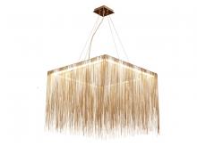 Avenue Lighting HF1203-G - Fountain Ave. Gold Jewelry Square Hanging Chandelier