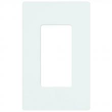 Lutron Electronics CW-1-WH-96 - CLARO FACEPLATE ASSY 1 GANG WH