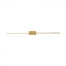 Kuzco Lighting Inc WS18248-BG - Vega Minor 48-in Brushed Gold LED Wall Sconce