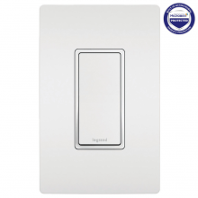 Legrand Radiant TM870WAMCC4 - radiant 15A Single Pole Switch, White, with Microban
