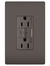 Legrand Radiant 1597TRWR - radiant Tamper-Resistant Weather-Resistant 15A Duplex Self-Test GFCI Receptacles wt SafeLock Pro