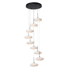 Hubbardton Forge 131147-SKT-STND-05-GS0818 - Clouds 9-Light Pendant