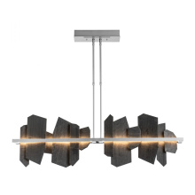 Hubbardton Forge 139666-LED-MULT-82-SL - Ardesia Linear LED Pendant