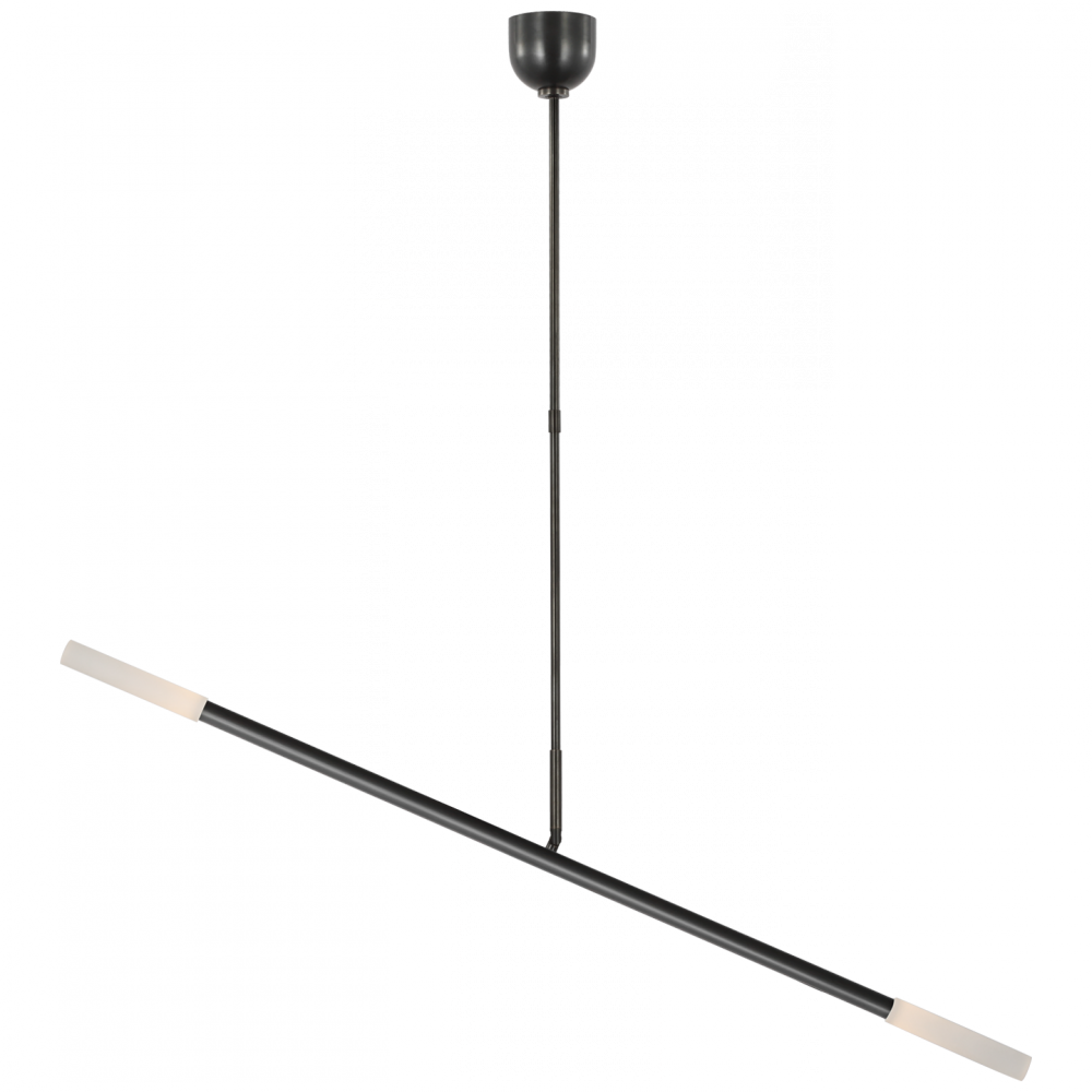 Rousseau Large Articulating Linear Chandelier : KW 5597BZ-EC
