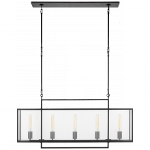 Visual Comfort & Co. Signature Collection RL S 5194AI-CG - Halle Medium Linear Lantern