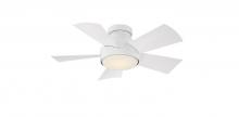Modern Forms US - Fans Only FH-W1802-38L-35-MW - Vox Flush Mount Ceiling Fan