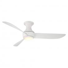 Modern Forms US - Fans Only FH-W2203-52L-27-MW - Corona 52 Flush Mount Ceiling Fan