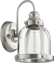 Quorum 586-1-65 - 1LT BANDED DOME WLMT -STN
