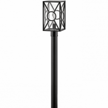 Hinkley 18371BK - Medium Post Top or Pier Mount Lantern