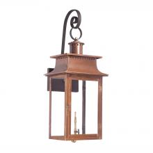 ELK Home 7907-WP - Maryville Outdoor Gas Wall Lantern In Aged Coppe